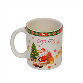 Чашка новорічна "Merry Christmas" 10*8.5см., кераміка (NG126)