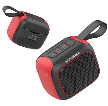 Колонка Bluetooth HOPESTAR A22 Чорний з червоним (KG-4381)