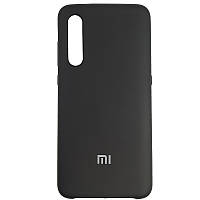 Чехол Silicone Case на Xiaomi Mi 9 Черный