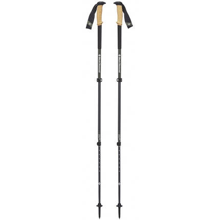 Трекінгові телескопічні палки Black Diamond Alpine Carbon Cork, 63-130 см, Black (BD 112514.3010), фото 1
