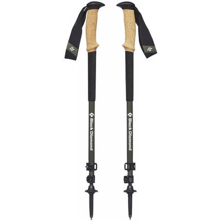 Трекінгові телескопічні палки Black Diamond Alpine Carbon Cork, 63-130 см, Black (BD 112514.3010), фото 3
