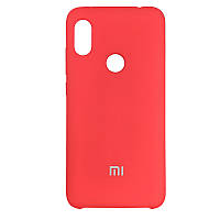 Чехол Silicone Case на Xiaomi Redmi Note 6 Pro Red (14)