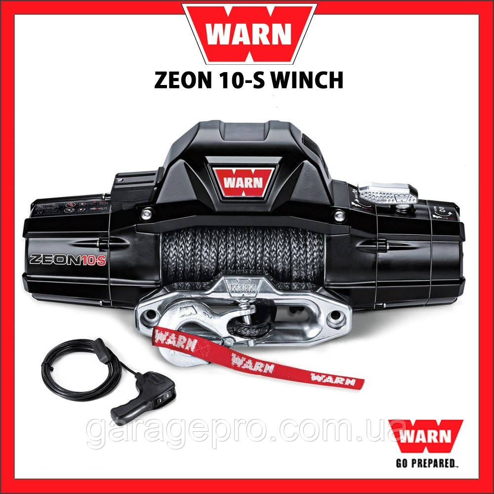 Лебідка для посередника WARN ZEON 10-S (12 Вольт / 4536 кілограмів)