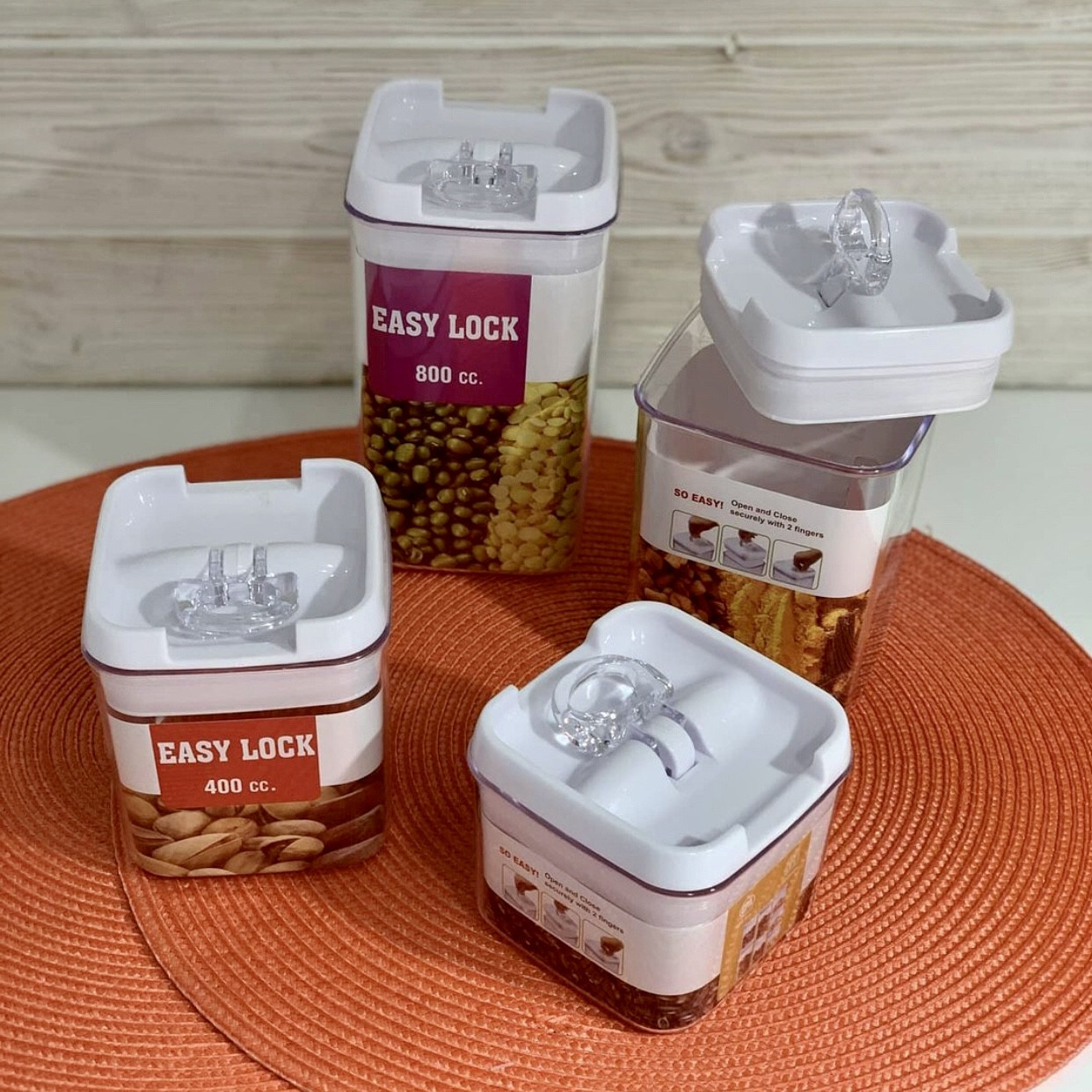 Купить Набор емкостей для сыпучих продуктов 4шт Frico FRU-829 Набор ...