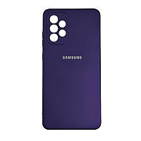 Чехол Silicone Case на Samsung A72 Purple (30)