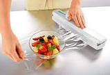 Диспенсер Wraptastic для зберігання і розрізання харчової плівки, фольги, паперу, фото 2