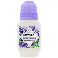 Crystal Body Deodorant Натуральный шариковый дезодорант с лавандой и белым чаем