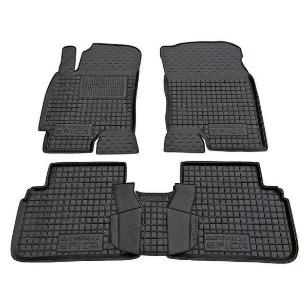 Резінові килимки в салон Chevrole Epica, фото 1