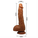 Фалоїмітатор Beautiful Encounter Jason Real Dildo 24 cm Latin, фото 5