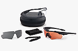 Окуляри тактичні ESS CROSSBOW & SUPPRESSOR - Black (дужки 2 пары + линзы 3 шт), 740-0388, фото 3