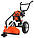 Бензиновий кущоріз Demon 160 см 16 кг 1400 Вт 5,2 к.с. DEMON TROLLEY M83107, фото 2