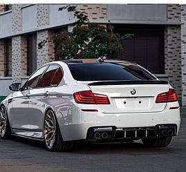 Дифузор заднього бампера для BMW 5 серії F10 2010-2017 р. у стилі M-Perfomance