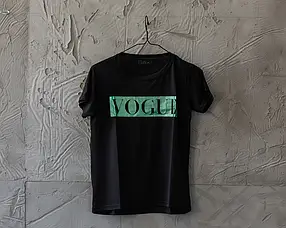 Футболка жіноча Vogue Black/Green