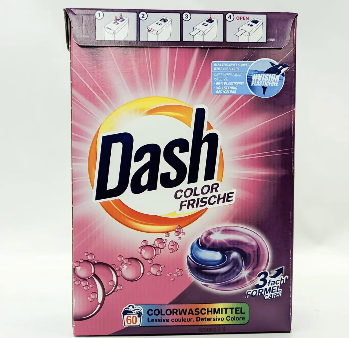 Капсули для прання Dash Color Frische 60, фото 1