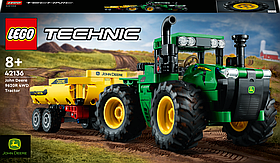 LEGO Technic John Deere 9620R 4WD Tractor 390 деталей (42136)