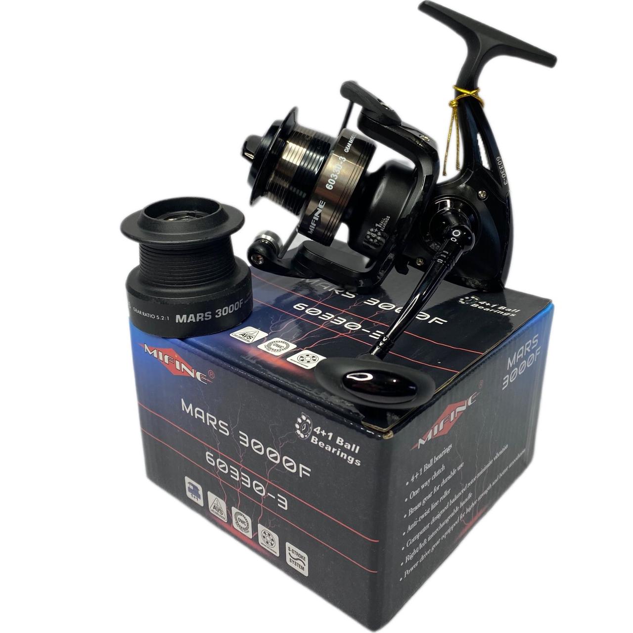 Фідерна котушка Mifine Mars 3000F Long Cast Spool (4+1 bb)