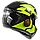 Мотошолом Zeus ZS-811 Чорний AL39 Жовтий неон, фото 4