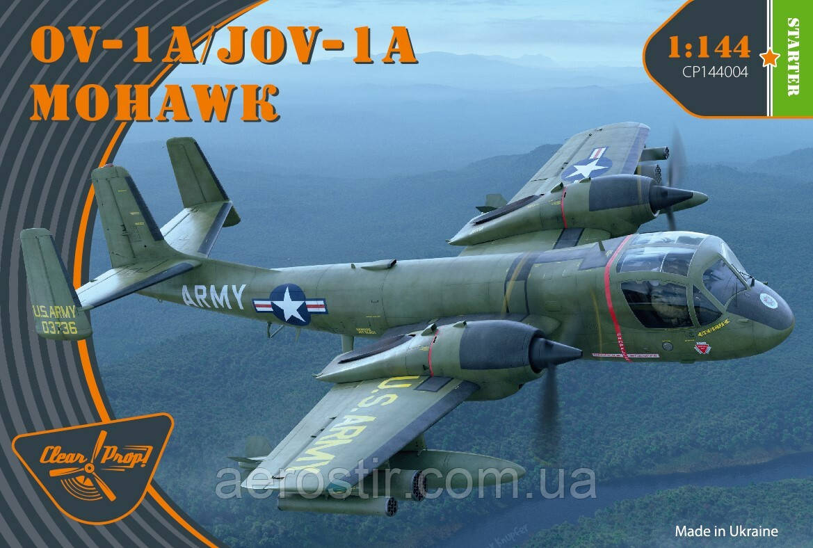 OV-1A/JOV-1A Mohawk 1/144 Clear Proip 14404
