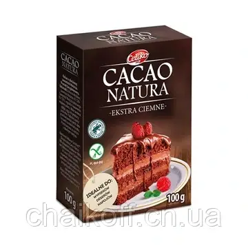 Какао-порошок екстратемний Celiko Extra Ciemne 200 г (Польща)