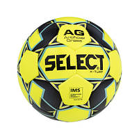 М'яч футбол №5 SELECT X-TURF B-GR FB IMS жовтий-сірий /051/