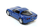 Машина металева KT5320W 2007 Chevrolet Corvette Z06, фото 3