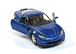 Машина металева KT5320W 2007 Chevrolet Corvette Z06, фото 6