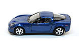 Машина металева KT5320W 2007 Chevrolet Corvette Z06, фото 2