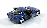 Машина металева KT5320W 2007 Chevrolet Corvette Z06, фото 4