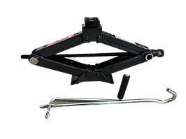 Домкрат автомобільний 1.5 т. до 390 мм. гвинтовий ромб механічний з ризинкою на стику Дорожня карта DK52-105B