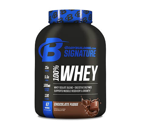 Багатокомпонентний протеїн Bodybuilding Signature 100% Whey Protein Powder 2270 г, фото 1