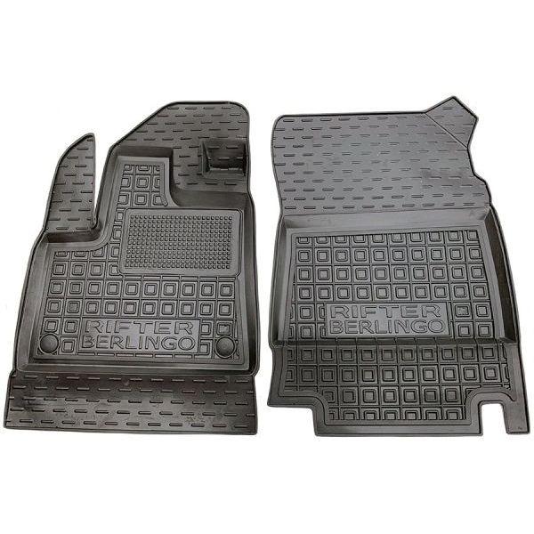 Передні гумові килимки в Citroen Berlingo 19-, фото 1