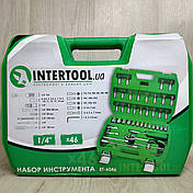 Набір інструментів INTERTOOL складається з ключів головок 46 одиниць, фото 2