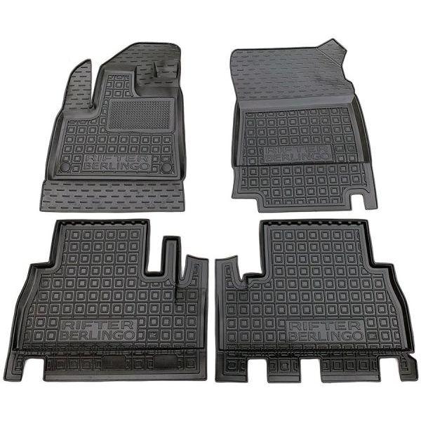 Резинові килимки в салон Citroen Berlingo 19-, фото 1