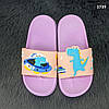 Дитячі модні шльопанці сланці з динозаврами та НЛО, фото 7