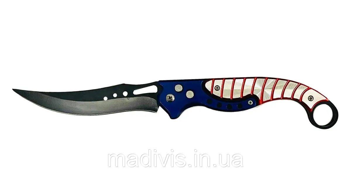 Складаний автоматичний ніж AA-217 з кліпсою для ременя, 25 см., фото 1