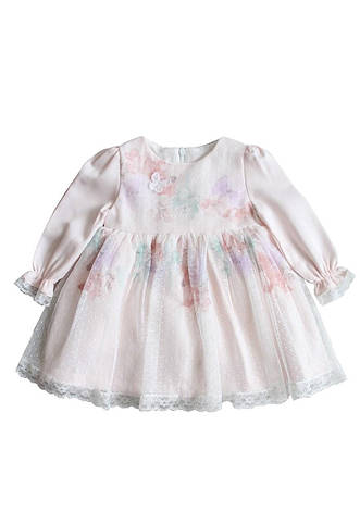 Плаття для дівчинки Mymio baby 3505, 68 світло-рожевий, фото 1
