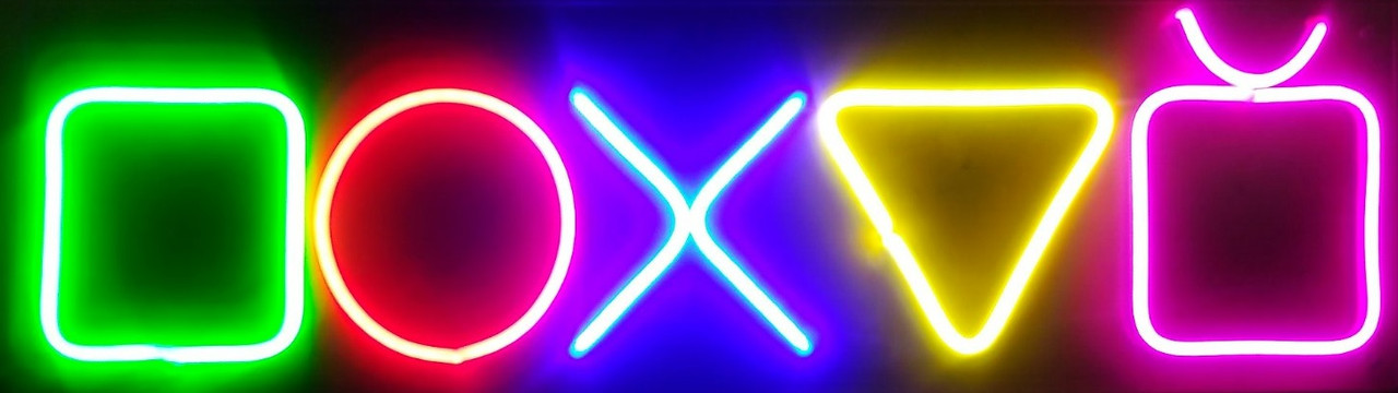 Вивіска неонова різнокольорова світлодіодна Логотип Пох*й розміром 70х20 см, фото 1