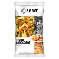 Макарони San Fabio Fusilli Tricolore 500 г Німеччина