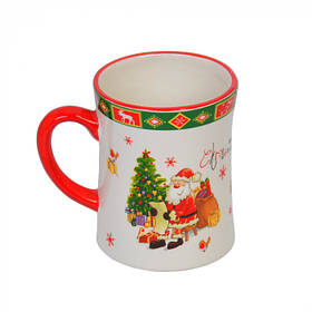 Чашка новорічна "Merry Christmas" 10*12 см., кераміка (NG125)