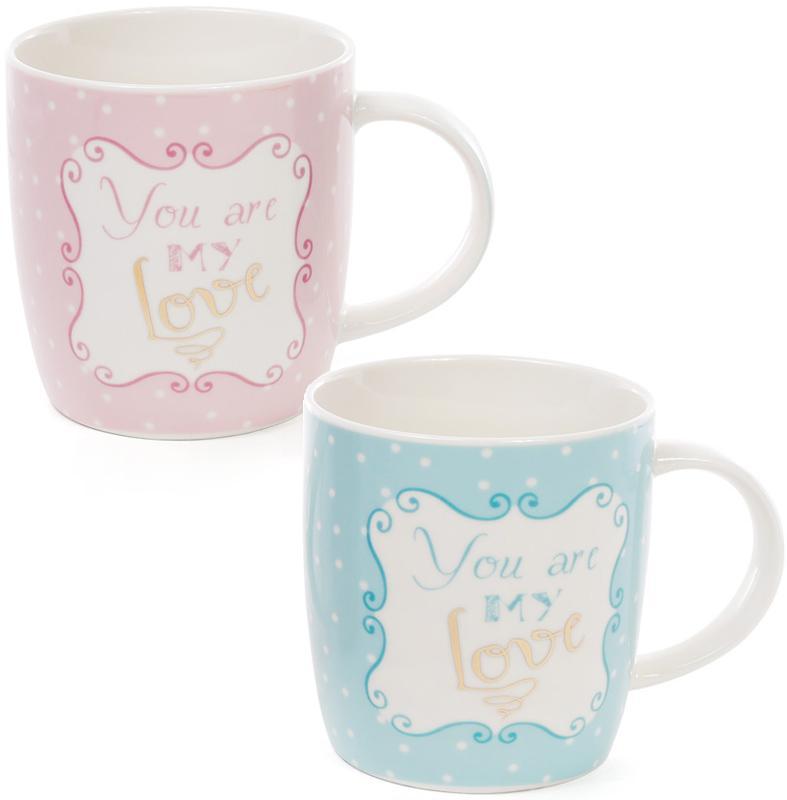 Кухоль порцеляновий "Ти моя любов" 400 мл, фото 1