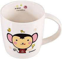 Кружка керамічна Fissman "Мавпочка" 340мл