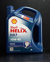 Олива моторна Shell Helix Diesel HX7 10W-40 4L