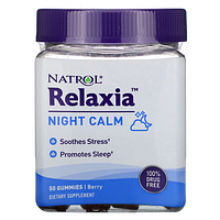 Relaxia Night Calm Natrol, 50 жевательных таблеток