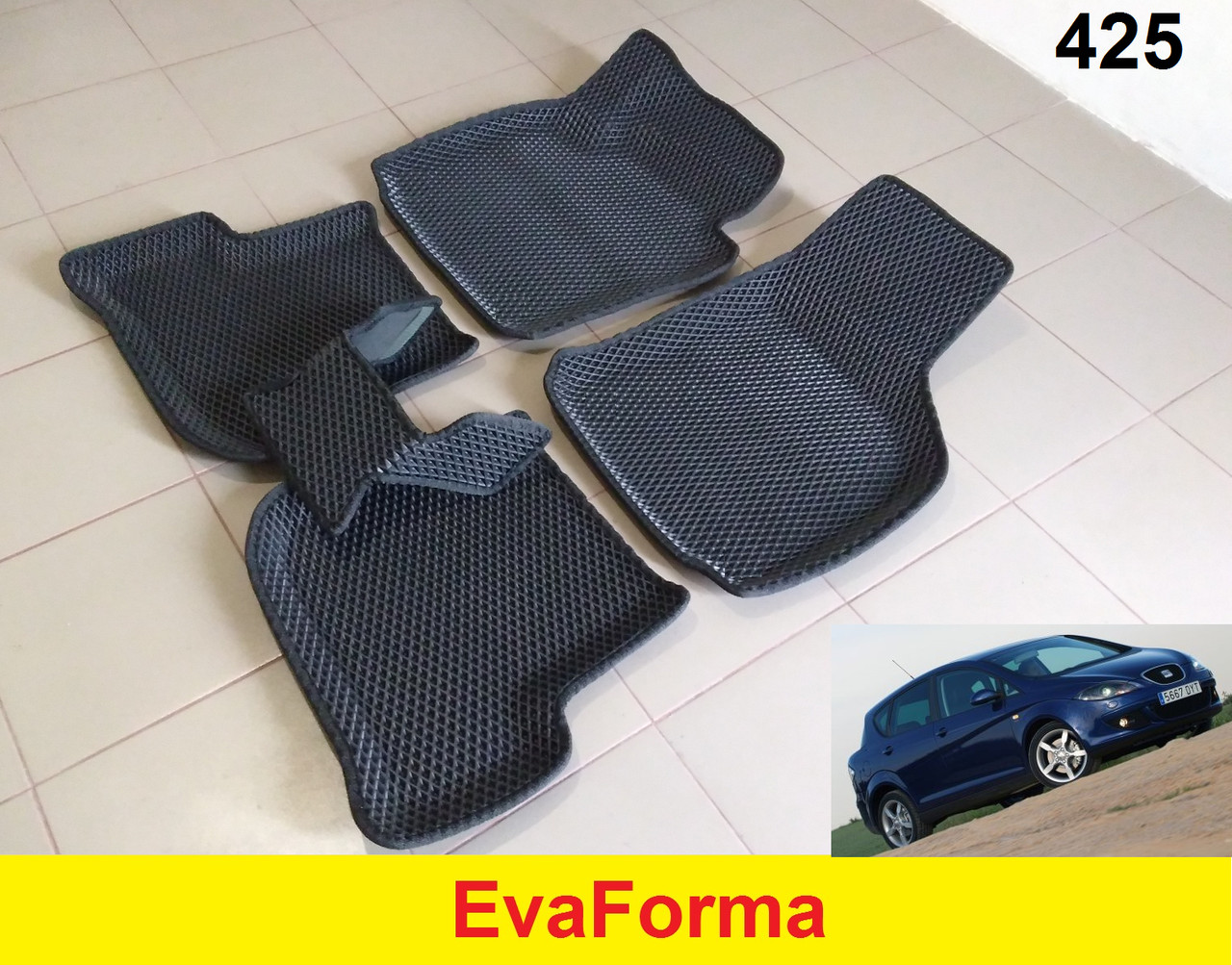 3D килимки EvaForma на Seat Toledo 3 '05-09, килимки ЕВА