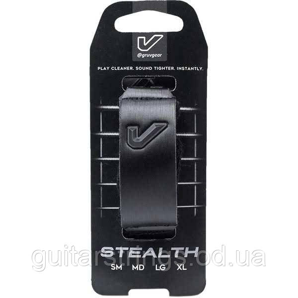 Gruv Gear FW1-STL-MD FretWraps 1-Pack Stealth Medium