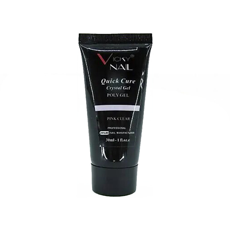 Полігель Vicky Nail Pink Clear No 08 (30 мл)