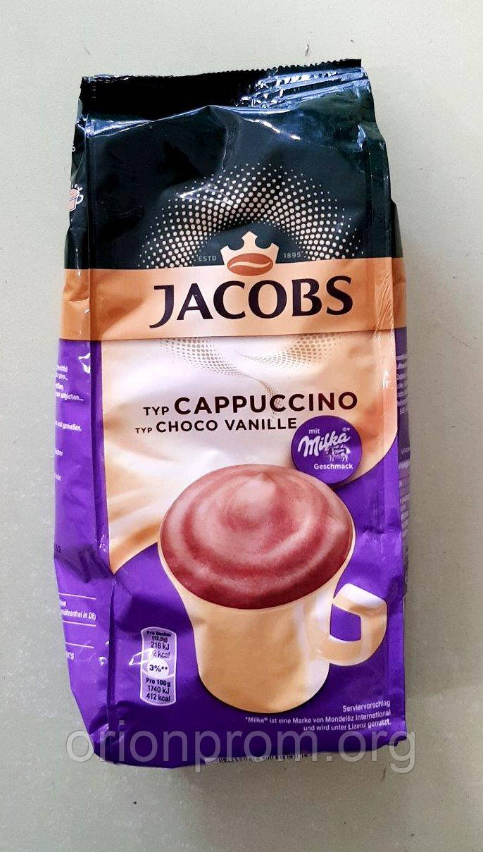 Капучіно Jacobs Milka шоколадно-ванільне 500 г