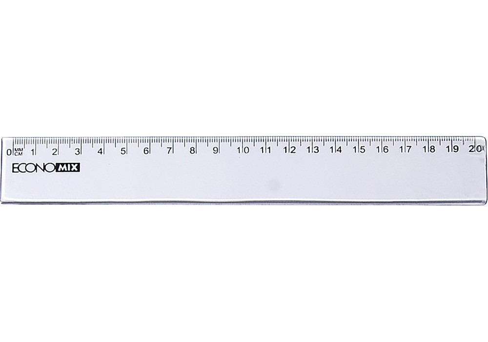Лінійка пластикова Economix 20 см 81303