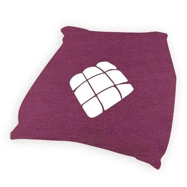 Євро підковдра (Бязь) "Марсала" Бордовий 197х217 см, фото 1