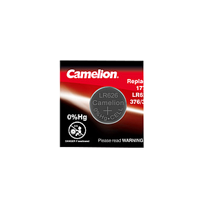 Часовая батарейка 177 / 377 / LR 626 / AG4 Camelion Alkaline  (1шт.)